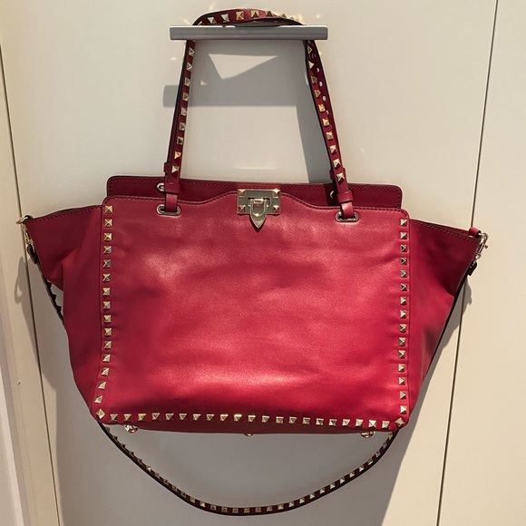 Valentino Rockstud Calfskin Medium Bag NWOT - Picture 10 of 14
